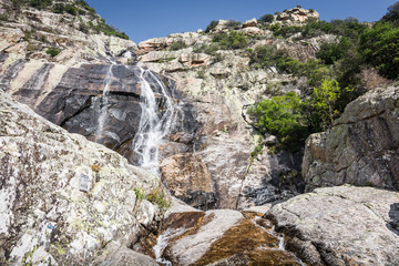 Cascade d'Albine dans le Caroux - Hérault - Occitanie