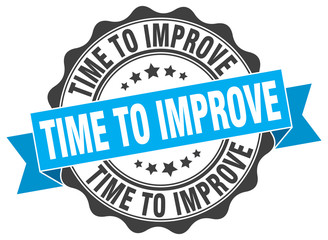 time to improve stamp. sign. seal