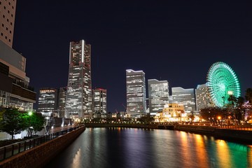 Fototapeta na wymiar 横浜の夜景2