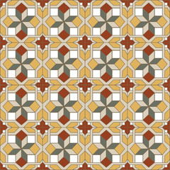 Moroccan tiles pattern
