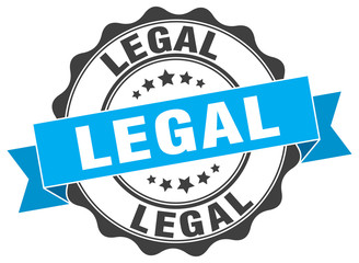 legal stamp. sign. seal