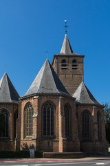 Fototapeta na wymiar Sint Antonius Abt Church in Blankenberge, Belgium