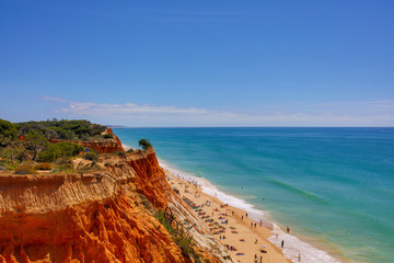 Fototapeta na wymiar Falésia beach Albufeira Portugal