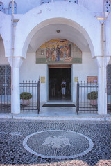Obraz premium La splendida Santorini nell'Isola della Grecia 