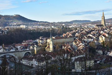 Cityscape of Bern, Switzerland