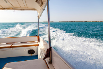 Speed Boat's Engines with Full Speed Drive in  Al Sinaiyah, yambu, Saudi Arabia