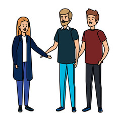 group of people characters