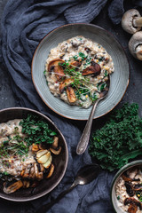 Champignon porridge