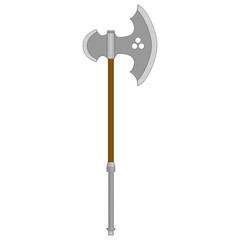 medieval axe long