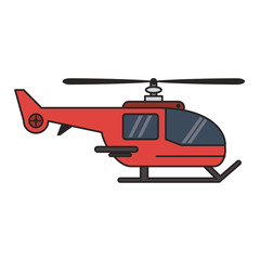 Helicopter aircraft vehicle symbol
