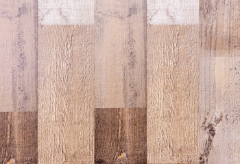Wood laminate board texture. Wooden background for design and decoration.