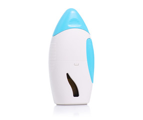 nose spray medecine on white background isolation