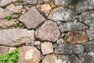 背景素材 米子城石垣
