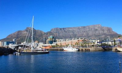 Fototapeta na wymiar V&A Waterfront Cape Town Afrique du Sud