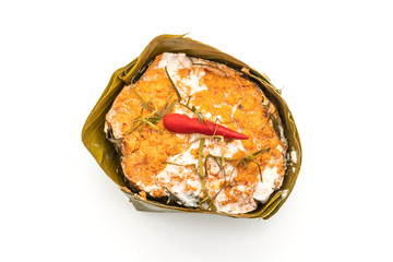 steamed fish with curry paste