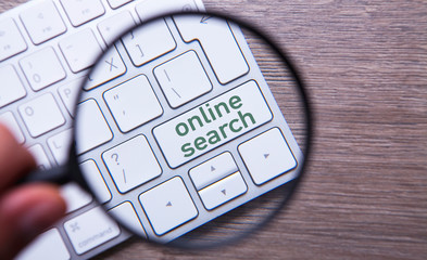 keyboard magnifier and inline search