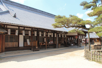 Fototapeta na wymiar buddhist temple (daigan-ji) in miyajima (japan)