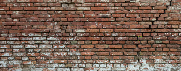 Cracked Old Brick Wall Texture