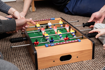 Soccer table kid's home toys, football family game table toys children's board