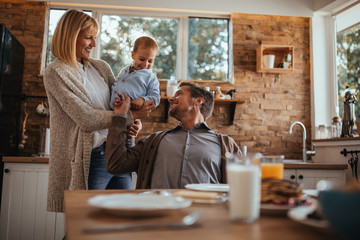 Breakfast full of love and fun