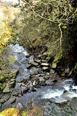 Middle Black Clough Waterfalls