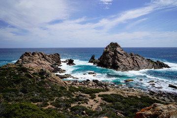 Fototapeta premium Beautiful cliffs on the west coast of Australia