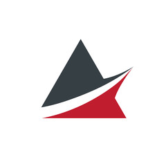 Triangle Design Logo - Vector