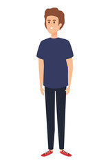 young man avatar character