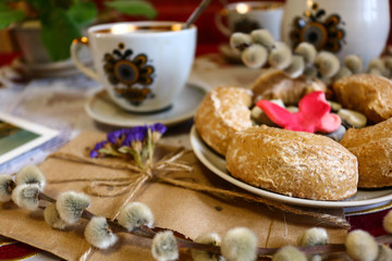 cookies and cup of coffee