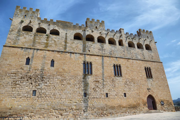 Fototapeta premium The castle in Valderrobres, Aragon, Spain