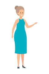 young teacher female character