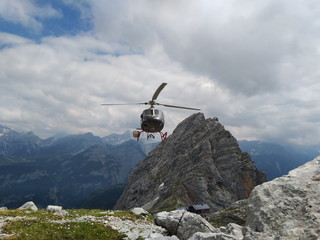 Hubschrauber Bergwacht