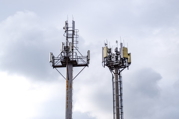 equipment on cell phone towers