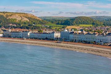 Aerial view of Llandudno