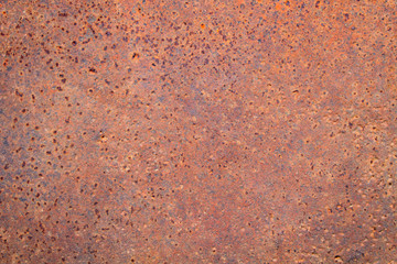 Old rusty sheet of iron. Close-up. Background. Texture.