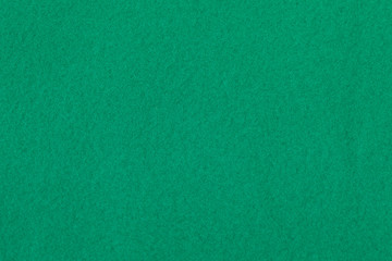 Texture of green fleece, polyester