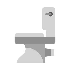 Bathroom toilet symbol isolated