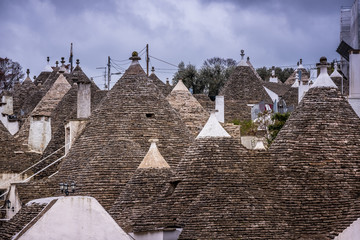 Antique italian house Trulli, Alberobello, Puglia - Italy