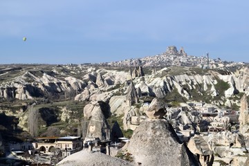  Rocky landscape. Goreme. Cappadocia. Turkey. 