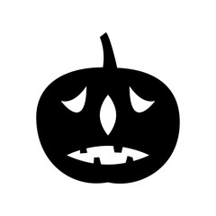 Jack-o-lantern. Happy Halloween icon