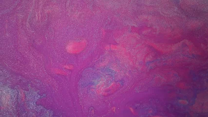 Keuken foto achterwand Violet Roze melkweg