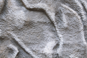 Slag concrete wall. Close-up. Background. Texture.