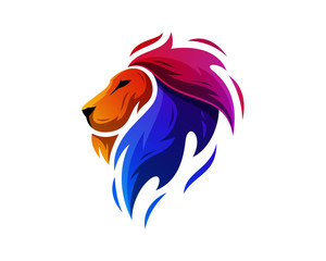 abstract, illustration, logo, symbol, sport, team, mascot,  head, emblem, animal, wild