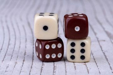 Four dice with the sum seven