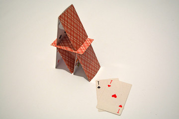 house of playing cards