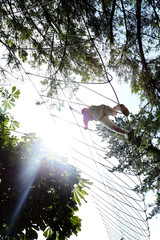 high ropes challenge course