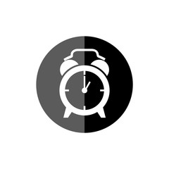 Simple clock face, clockface or watch face, Clock icon or logo