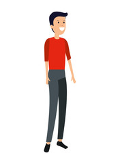 young man avatar character