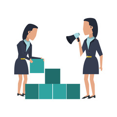 Business teamwork workers avatar