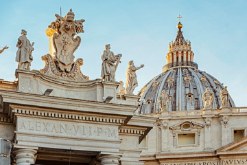 Saint Peter Basilica in Vatican Rome